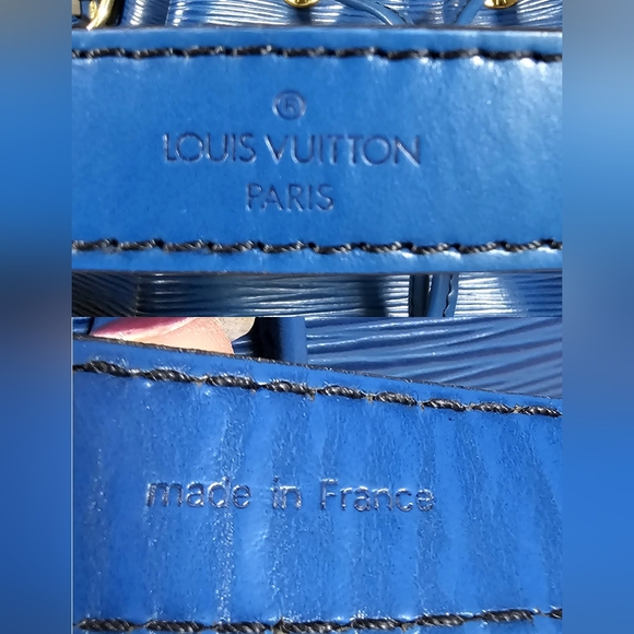 Authentic LOUIS VUITTON Epi Petite Noe GM Drawstring Bag - Picture 8 of 15